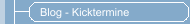 Blog - Kicktermine